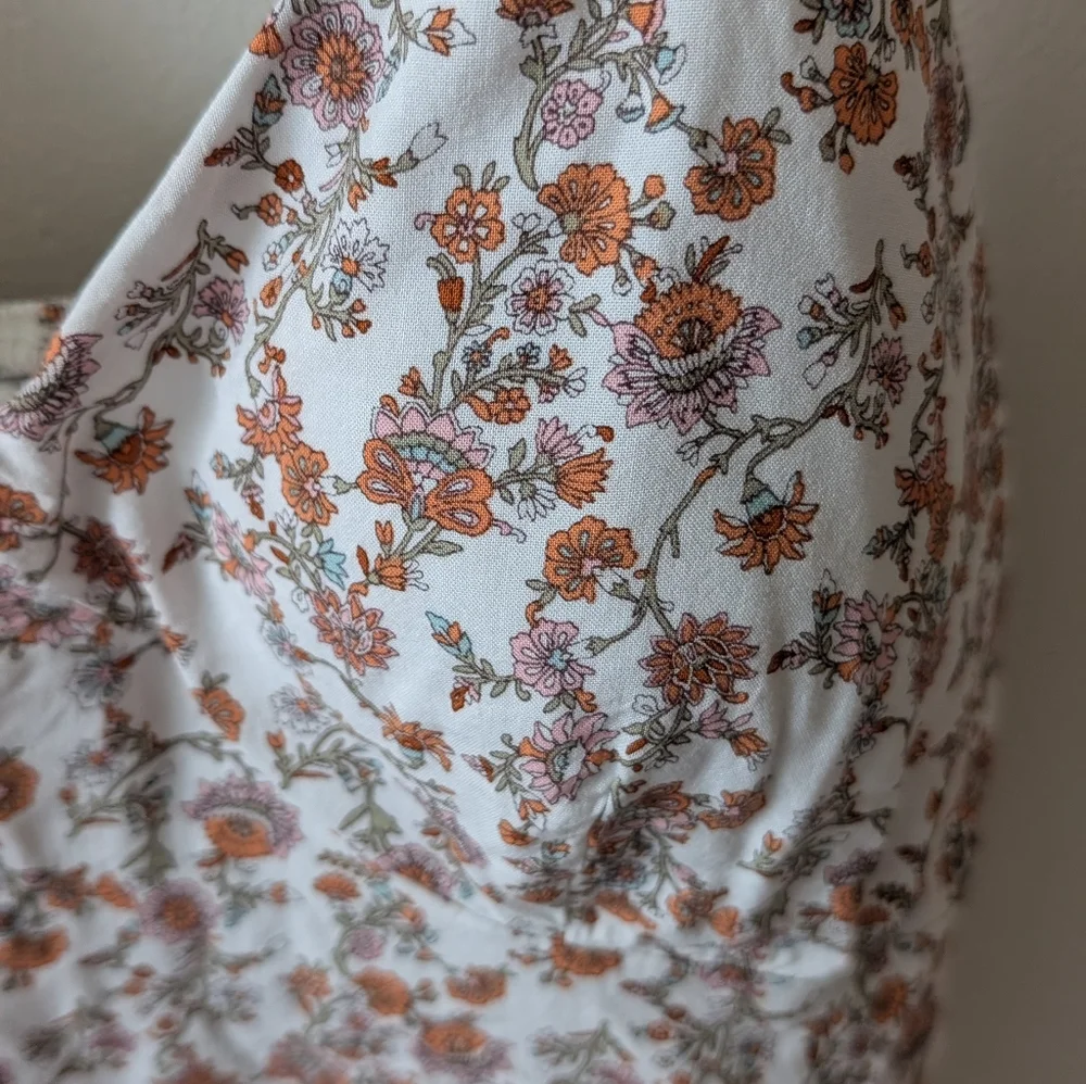 No Boundaries Women's Paisley Cottage Core Vibes Tank Top Size XXL Juniors - Picture 10 of 13